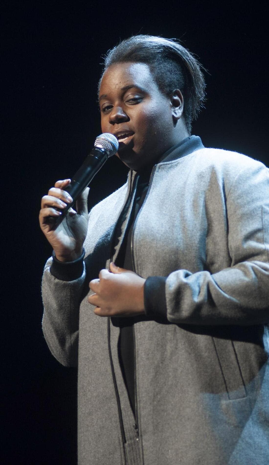 Alex Newell promotional image for upcoming events and ticket sales