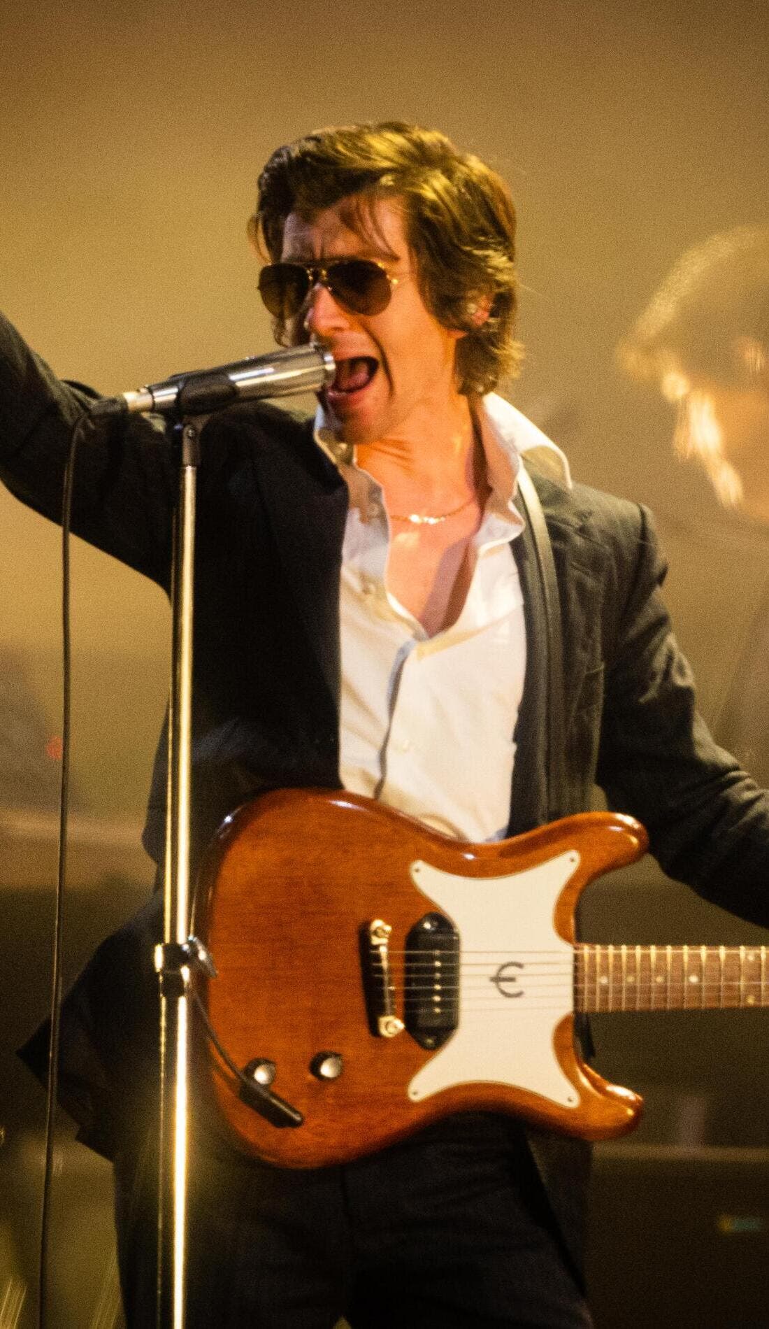 Alex Turner promotional image for upcoming events and ticket sales