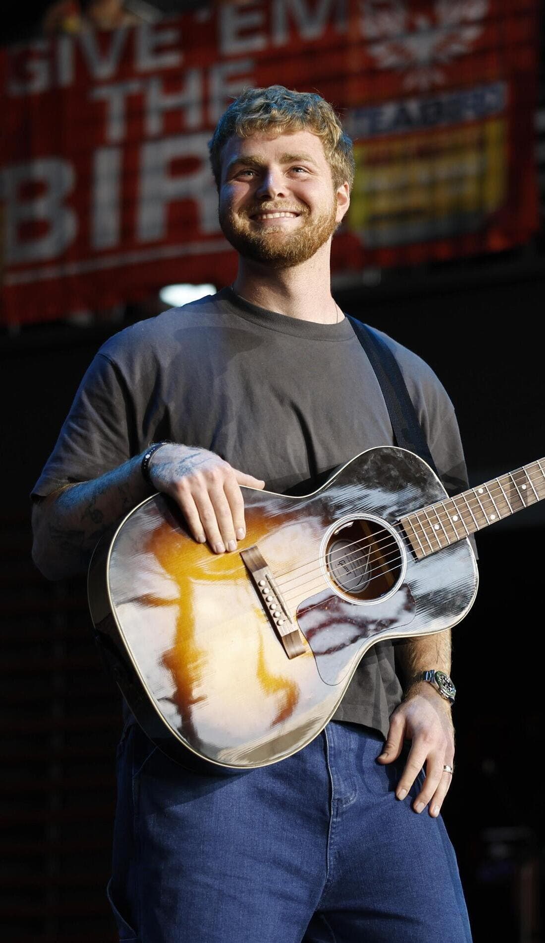 Alex Warren promotional image for upcoming events and ticket sales