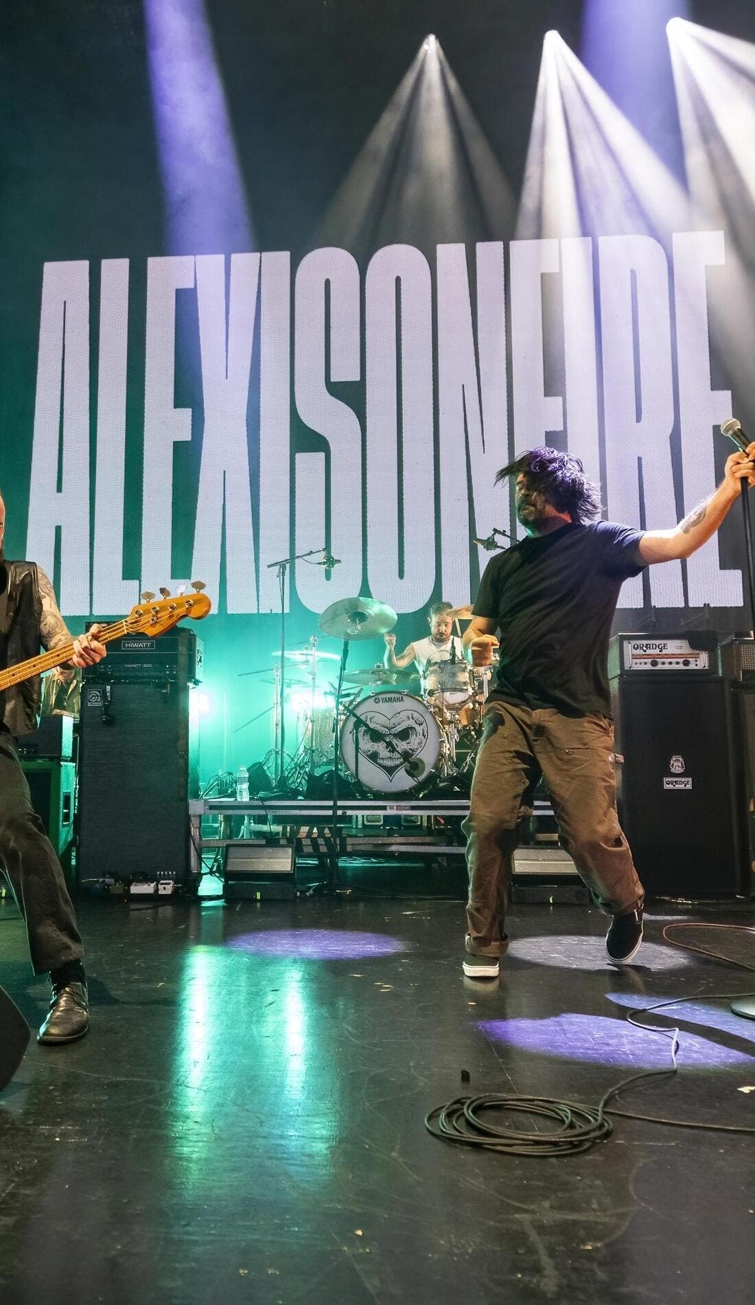 Alexisonfire promotional image for upcoming events and ticket sales