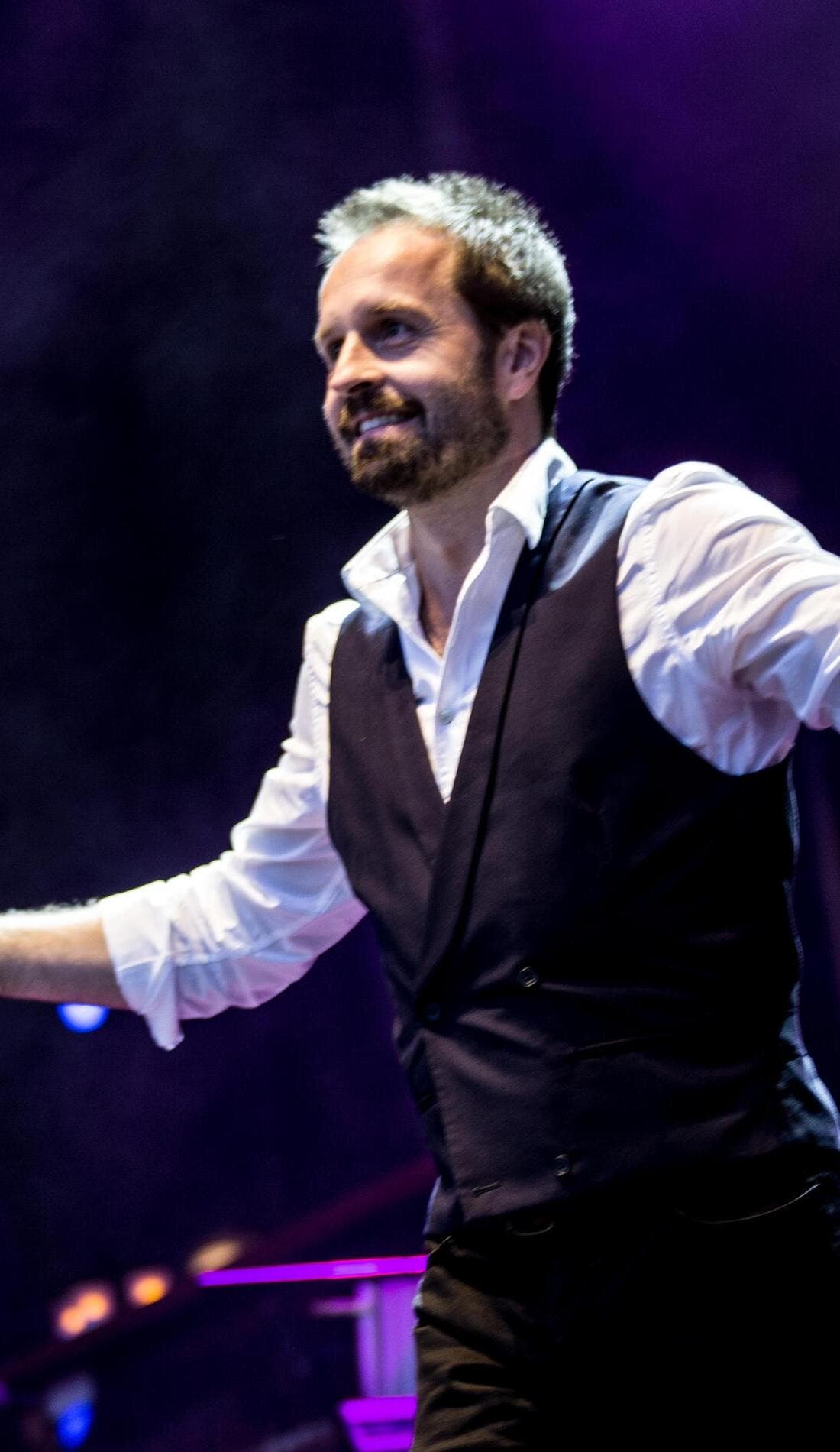Alfie Boe promotional image for upcoming events and ticket sales