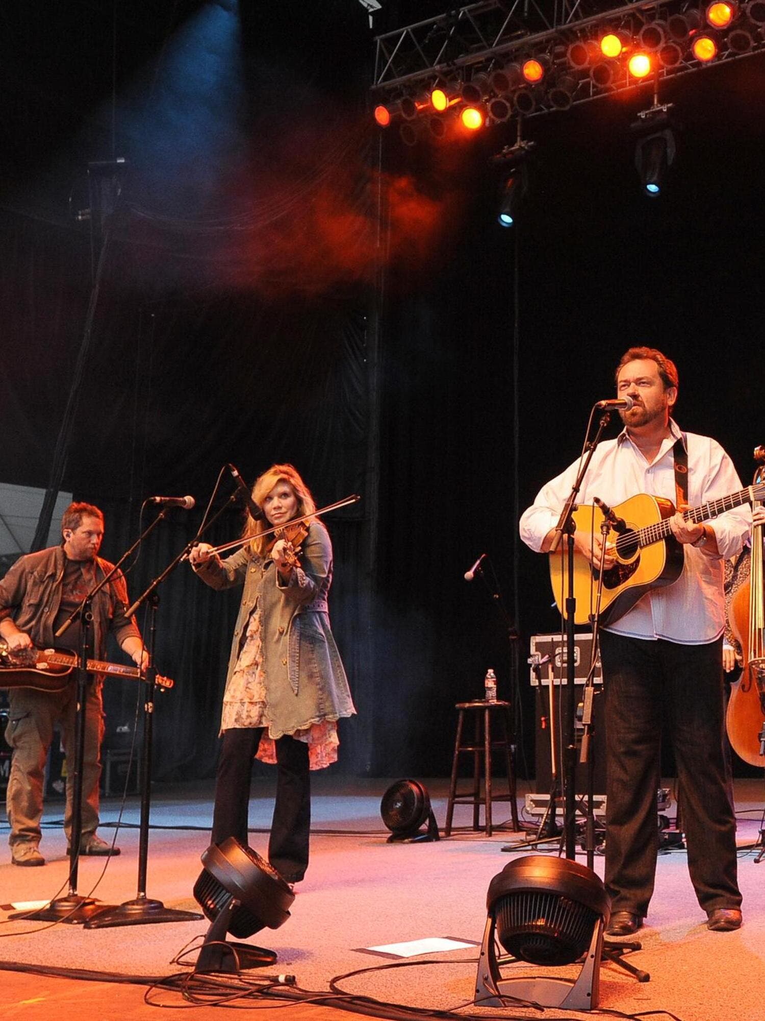 Alison Krauss & Union Station with Jerry Douglas and Theo Lawrence at Pepsi Amphitheater in Flagstaff, AZ