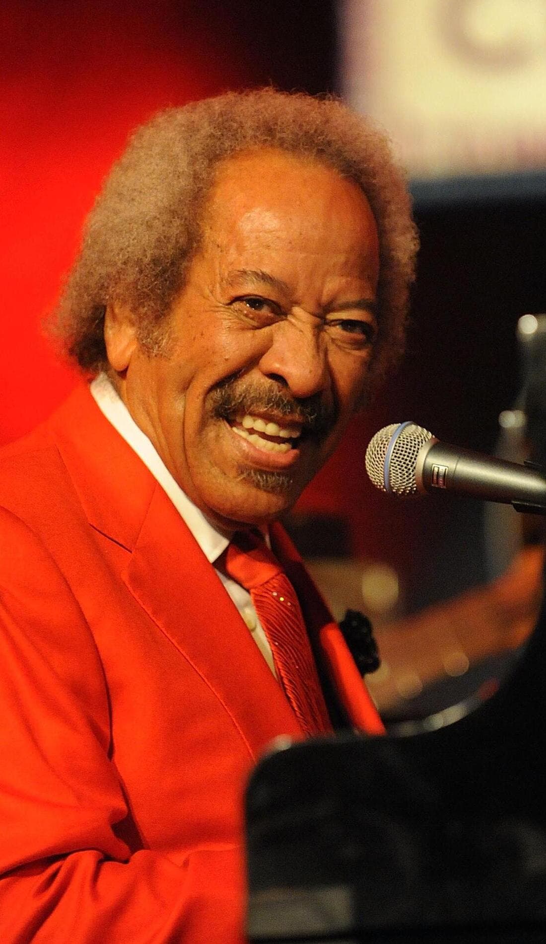 Allen Toussaint promotional image for upcoming events and ticket sales