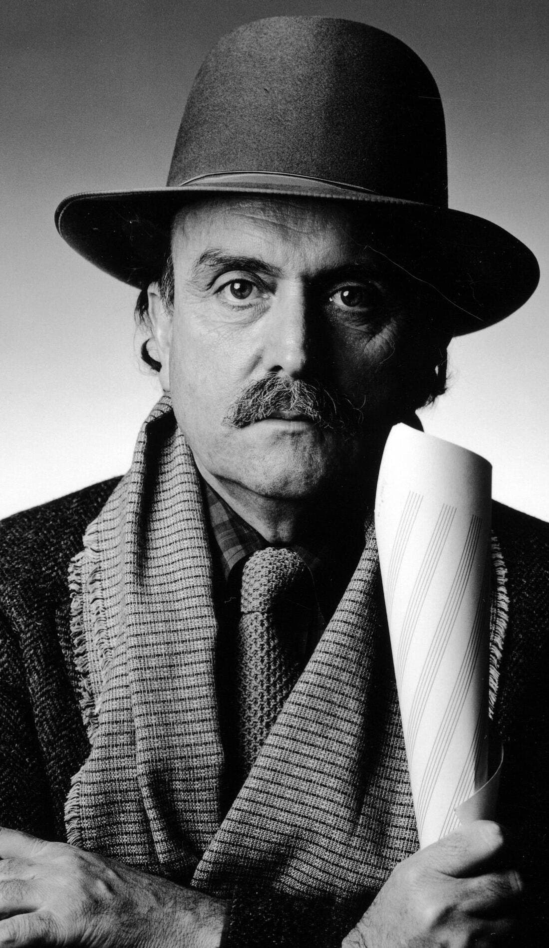 Alvin Lucier promotional image for upcoming events and ticket sales