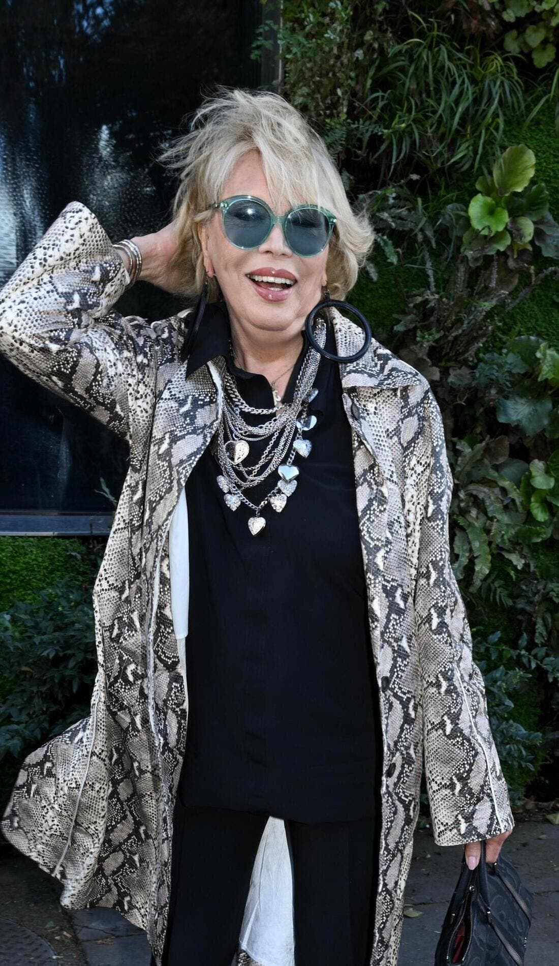 Amanda Lear promotional image for upcoming events and ticket sales