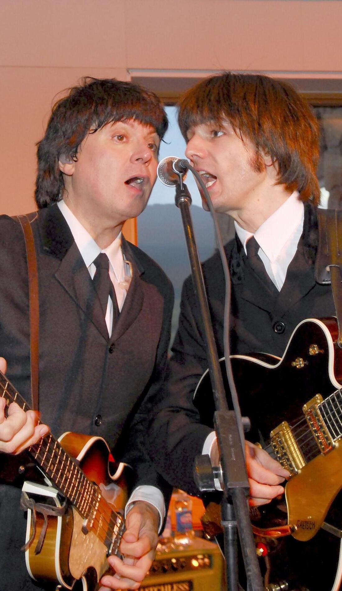 American English - Beatles Tribute promotional image for upcoming events and ticket sales