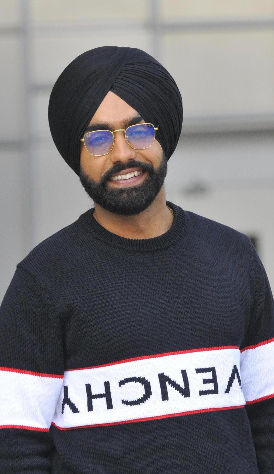 Ammy Virk promotional image for upcoming events and ticket sales
