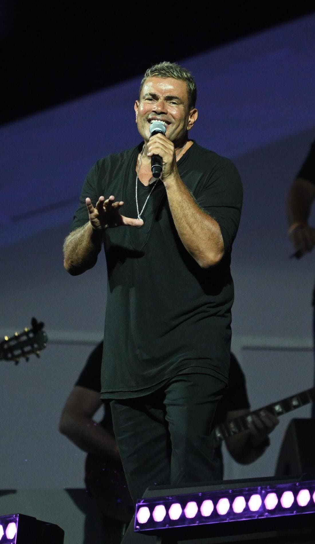 Amr Diab promotional image for upcoming events and ticket sales