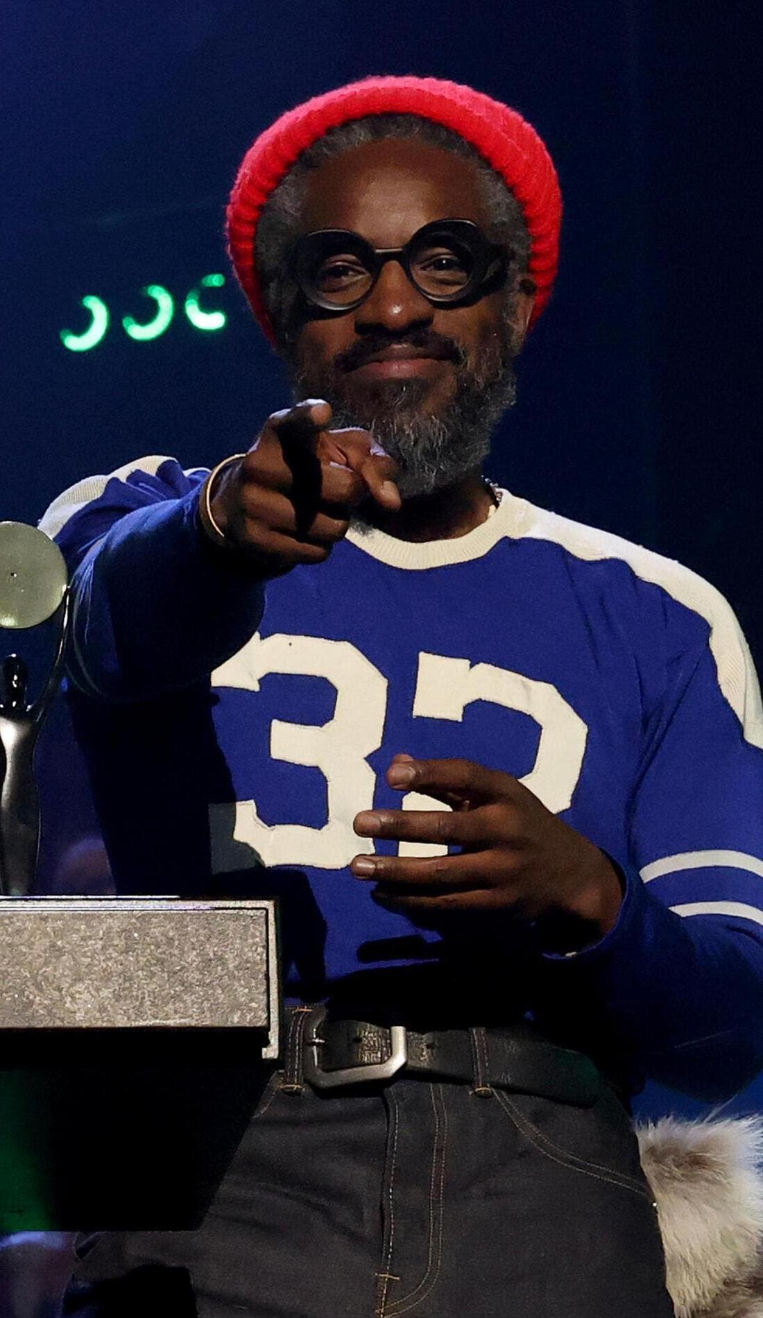 Andre 3000 promotional image for upcoming events and ticket sales