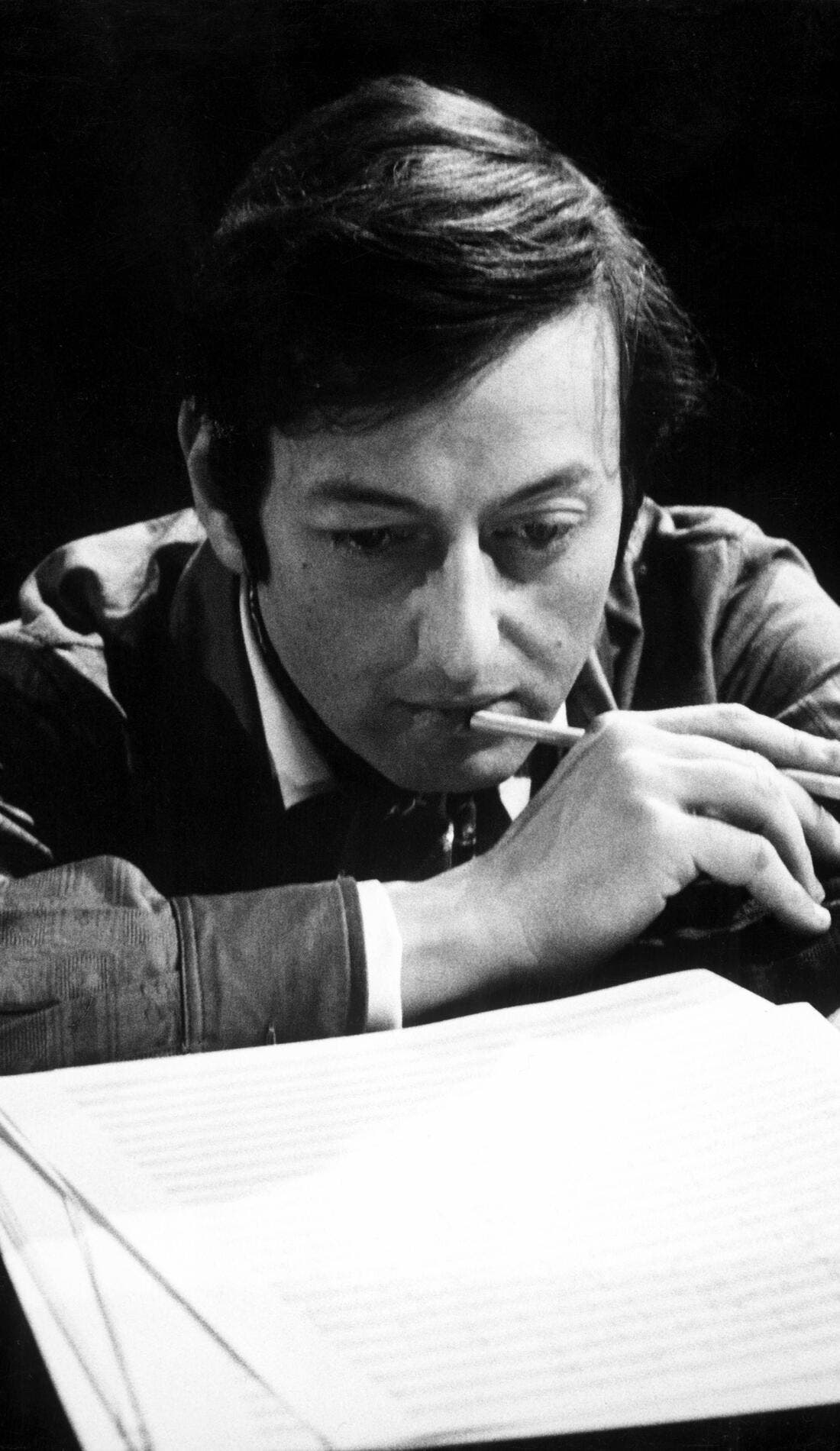 Andre Previn promotional image for upcoming events and ticket sales