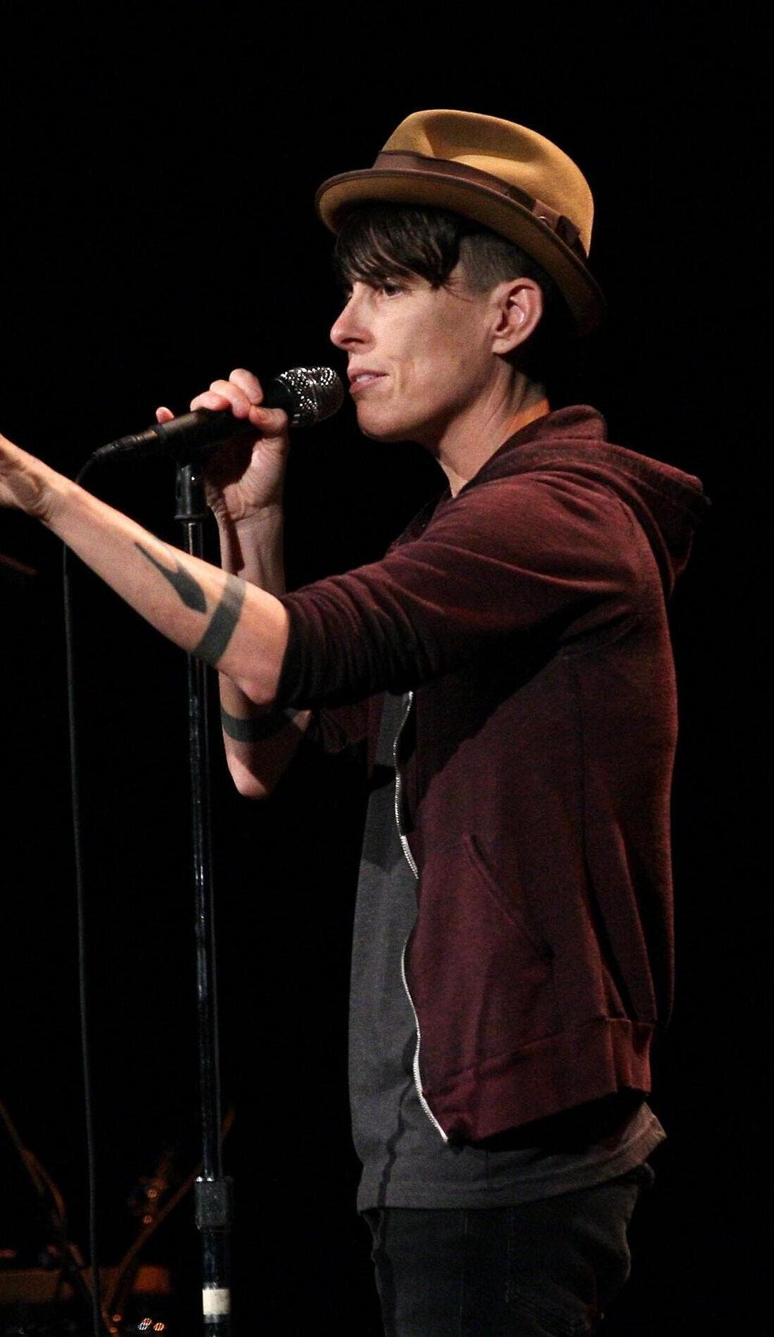 Andrea Gibson promotional image for upcoming events and ticket sales