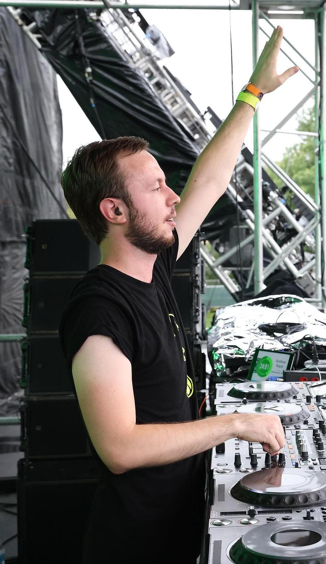 Andrew Rayel promotional image for upcoming events and ticket sales