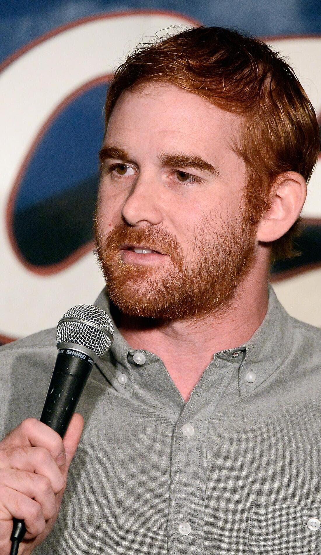 Andrew Santino promotional image for upcoming events and ticket sales