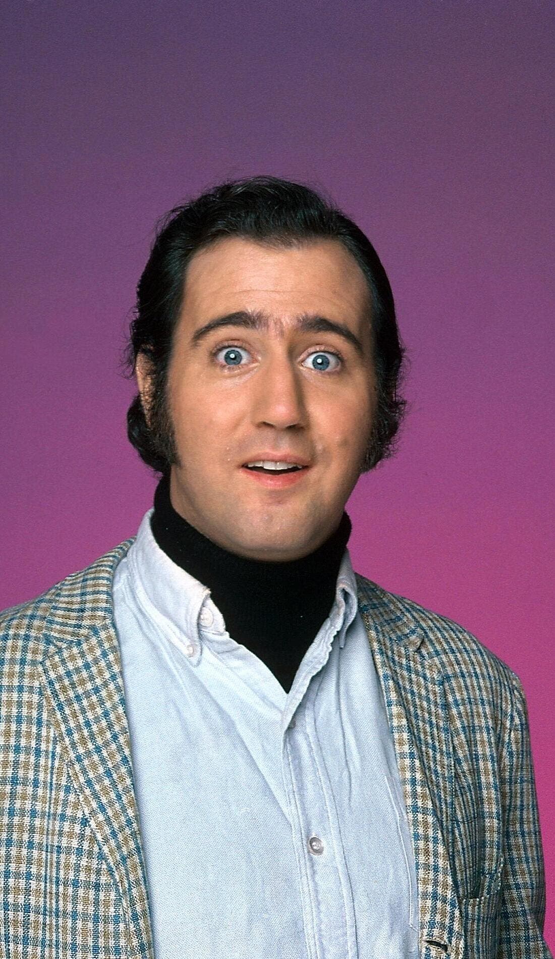 Andy Kaufman promotional image for upcoming events and ticket sales