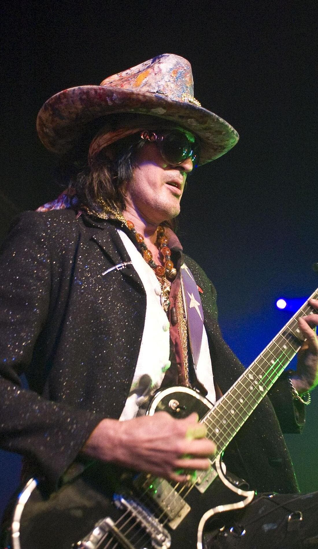 Andy McCoy promotional image for upcoming events and ticket sales