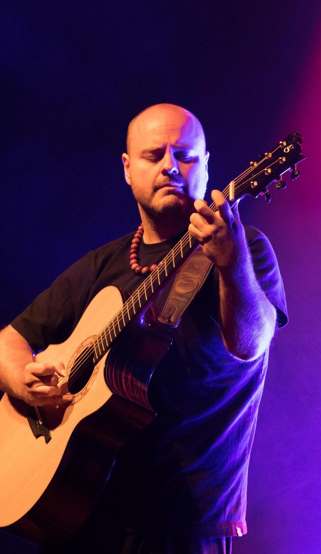 Andy McKee promotional image for upcoming events and ticket sales