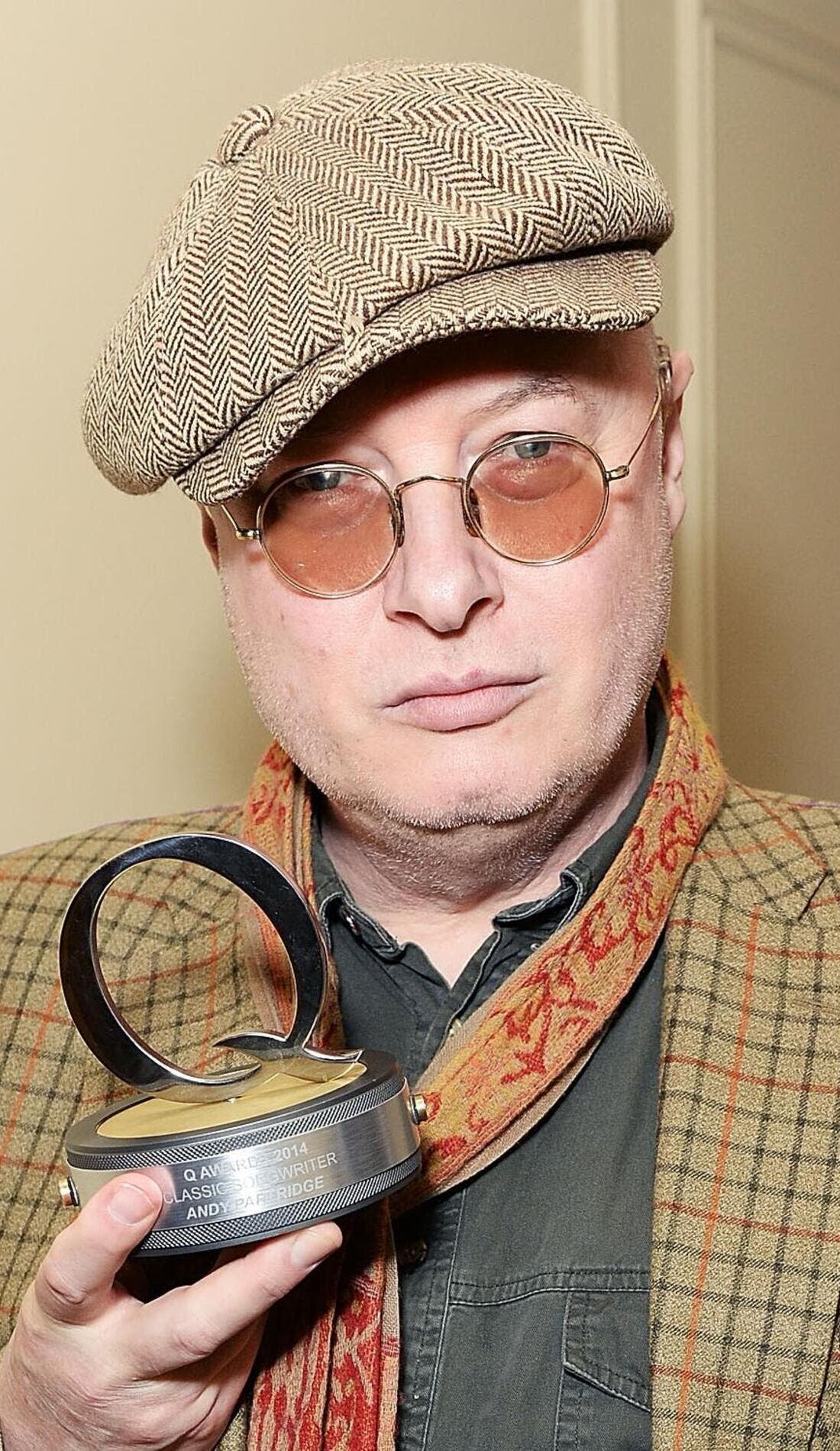 Andy Partridge promotional image for upcoming events and ticket sales
