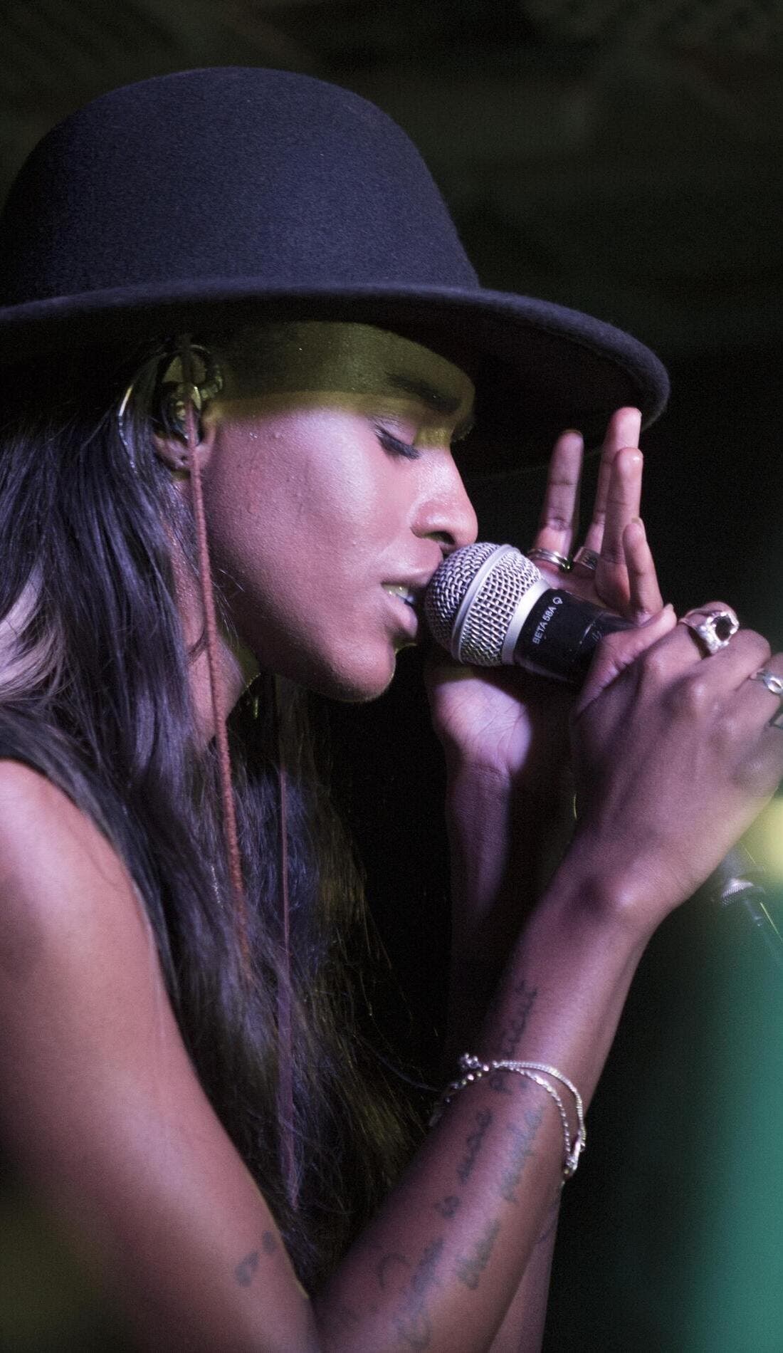 Angel Haze promotional image for upcoming events and ticket sales