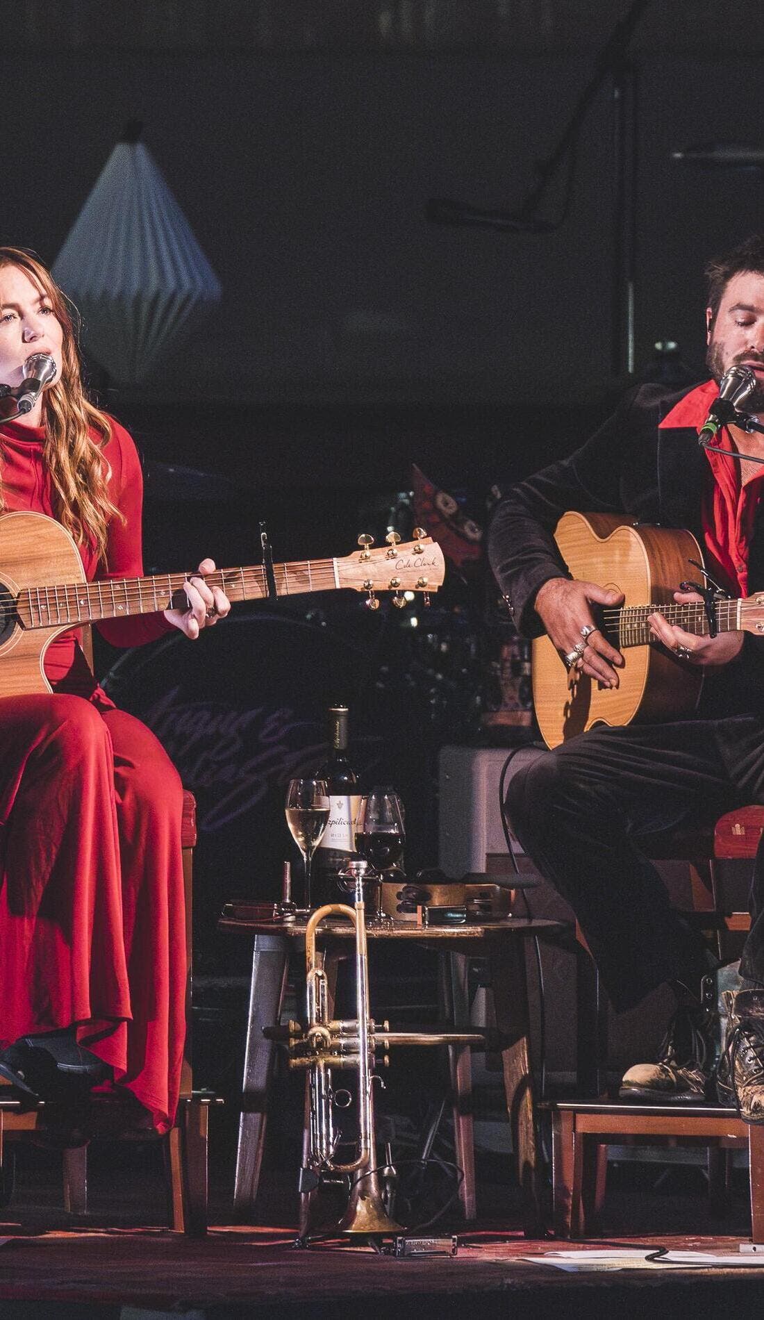Angus & Julia Stone promotional image for upcoming events and ticket sales