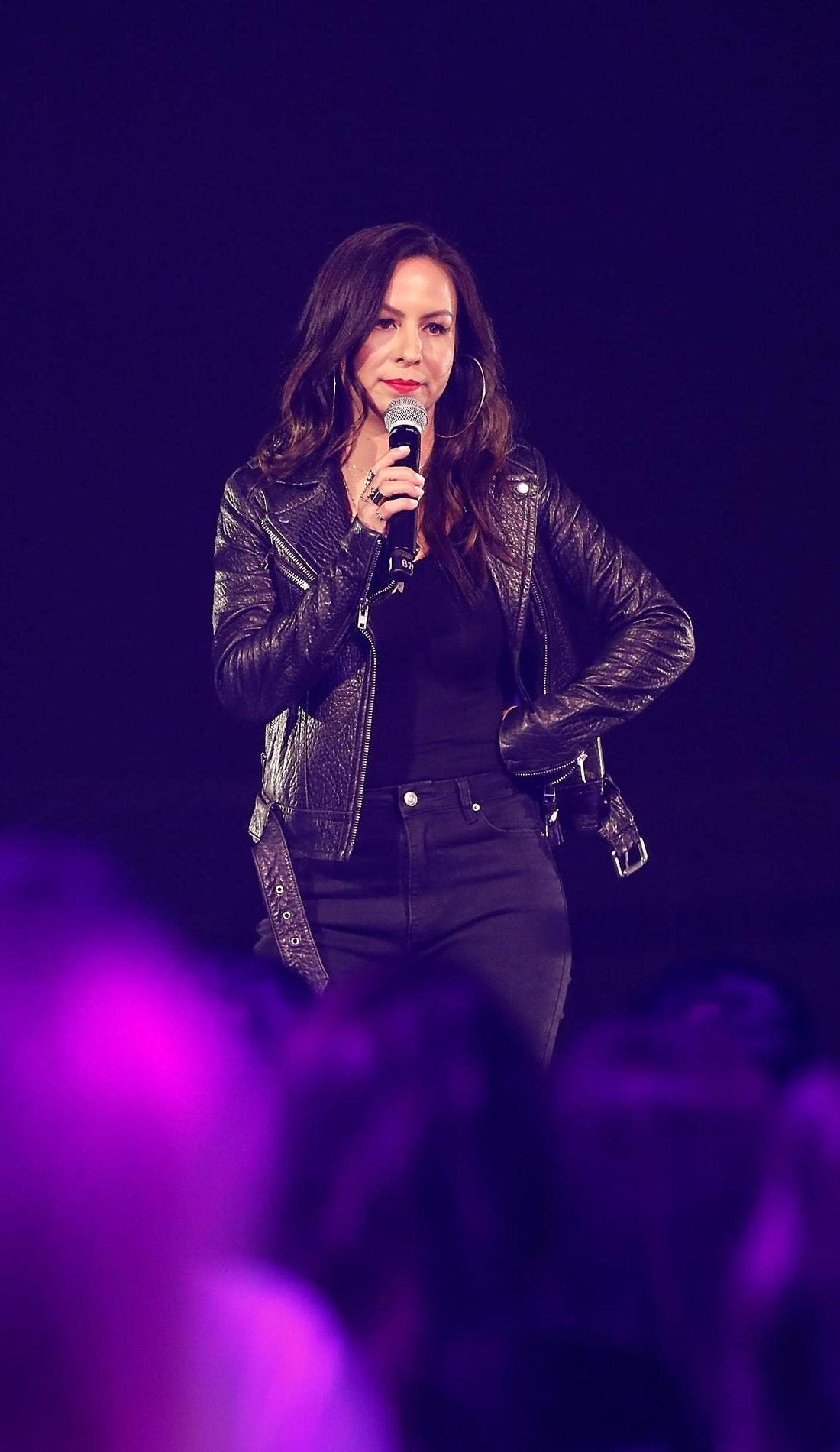 Anjelah Johnson-Reyes promotional image for upcoming events and ticket sales