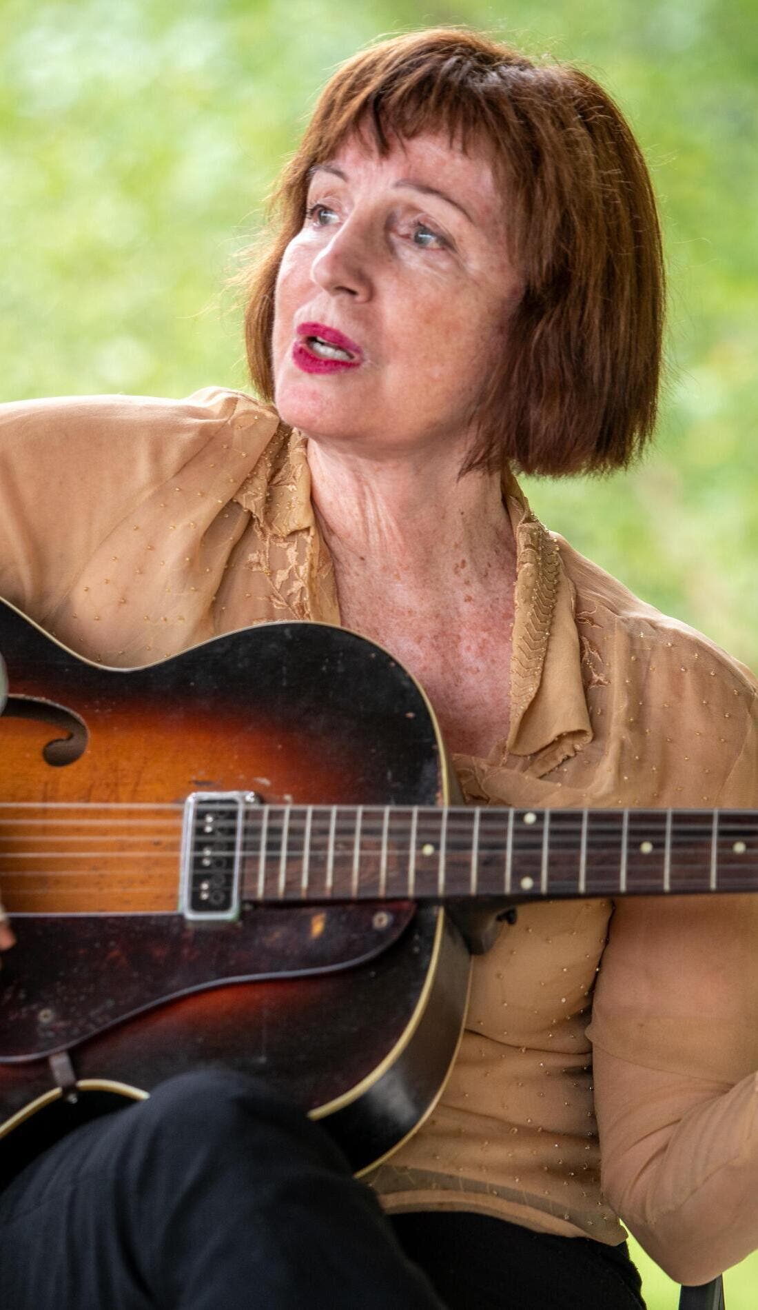 Ann Savoy promotional image for upcoming events and ticket sales