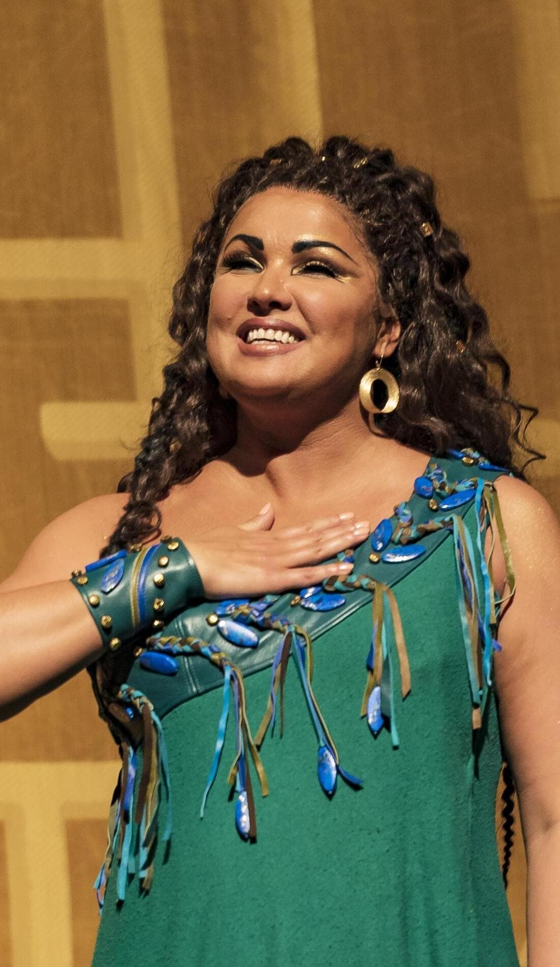 Anna Netrebko promotional image for upcoming events and ticket sales