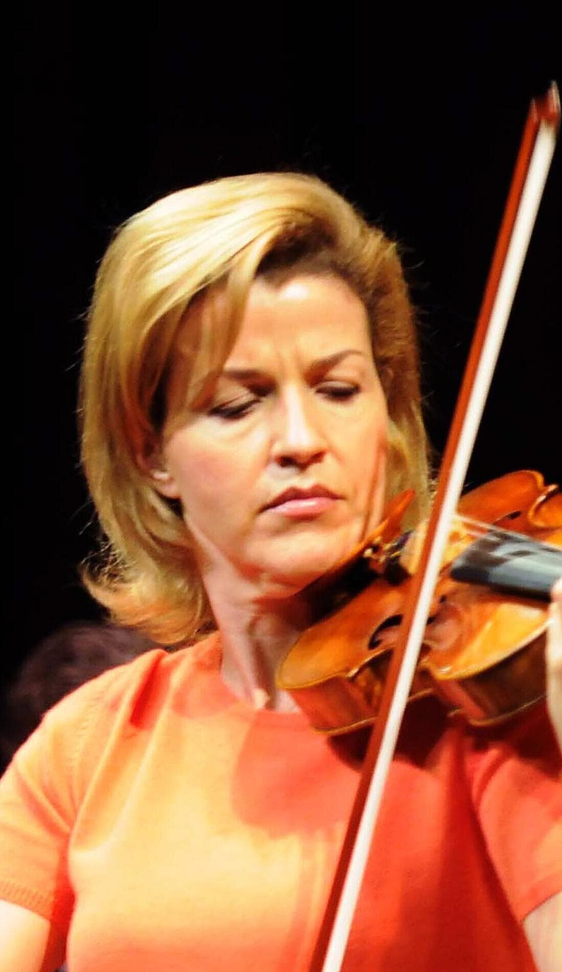 Anne-Sophie Mutter promotional image for upcoming events and ticket sales