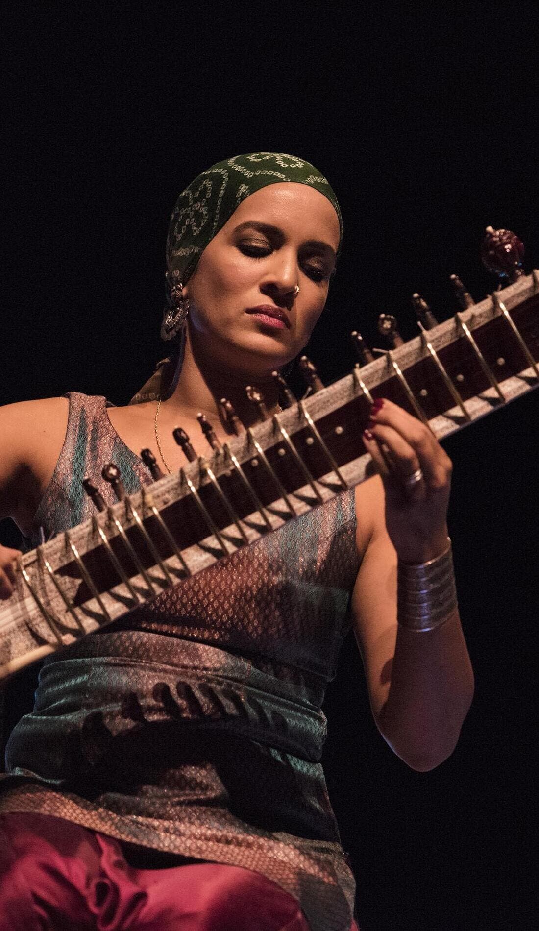 Anoushka Shankar promotional image for upcoming events and ticket sales