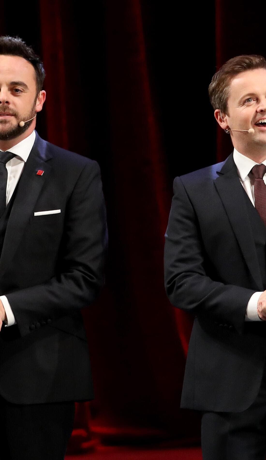 Ant & Dec promotional image for upcoming events and ticket sales