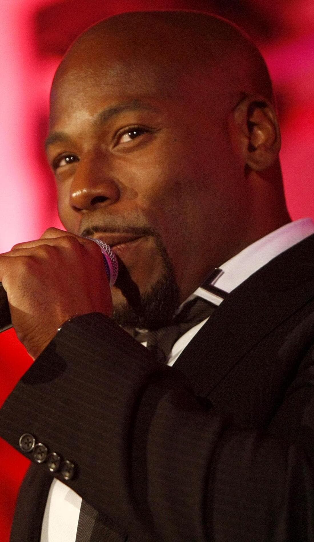 Anthony Evans promotional image for upcoming events and ticket sales