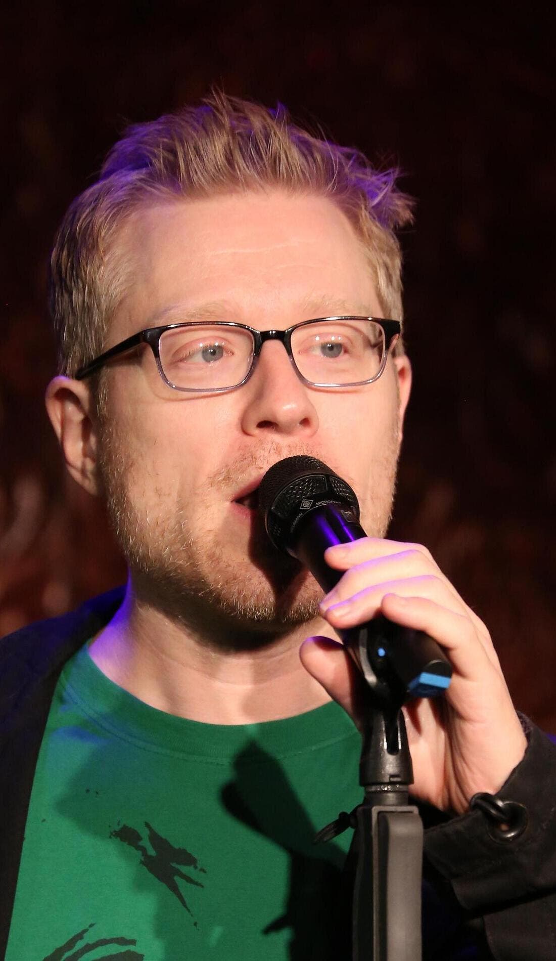 Anthony Rapp promotional image for upcoming events and ticket sales