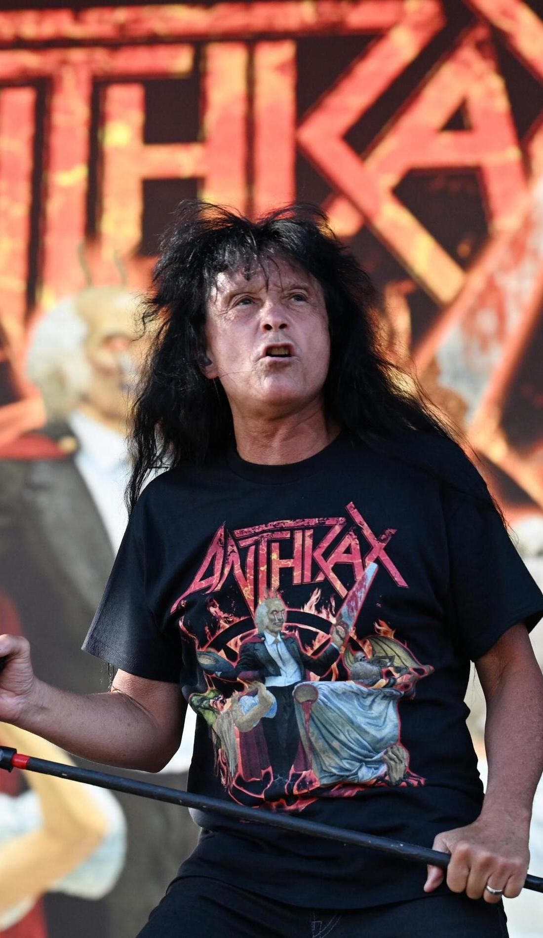 Anthrax promotional image for upcoming events and ticket sales
