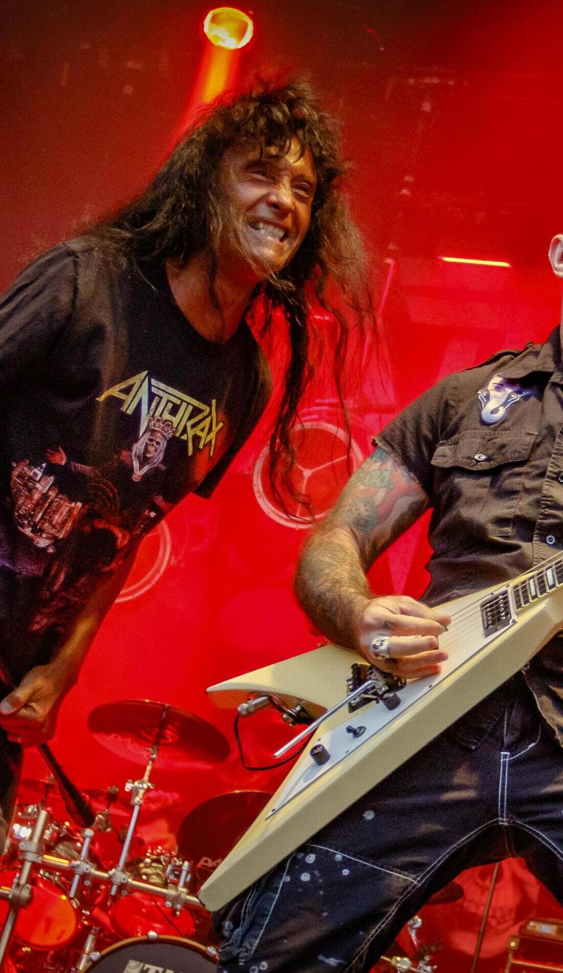 Anthrax promotional image for upcoming events and ticket sales