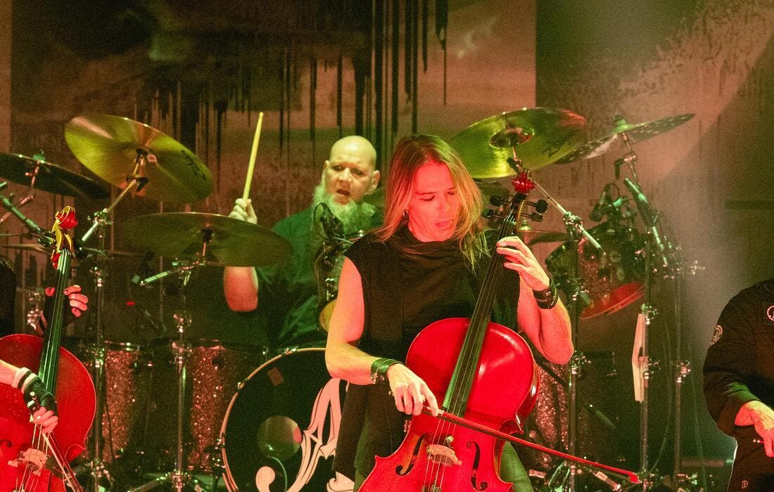 Promotional image for Apocalyptica tickets at Nevermore Hall on Sep 13, 2025