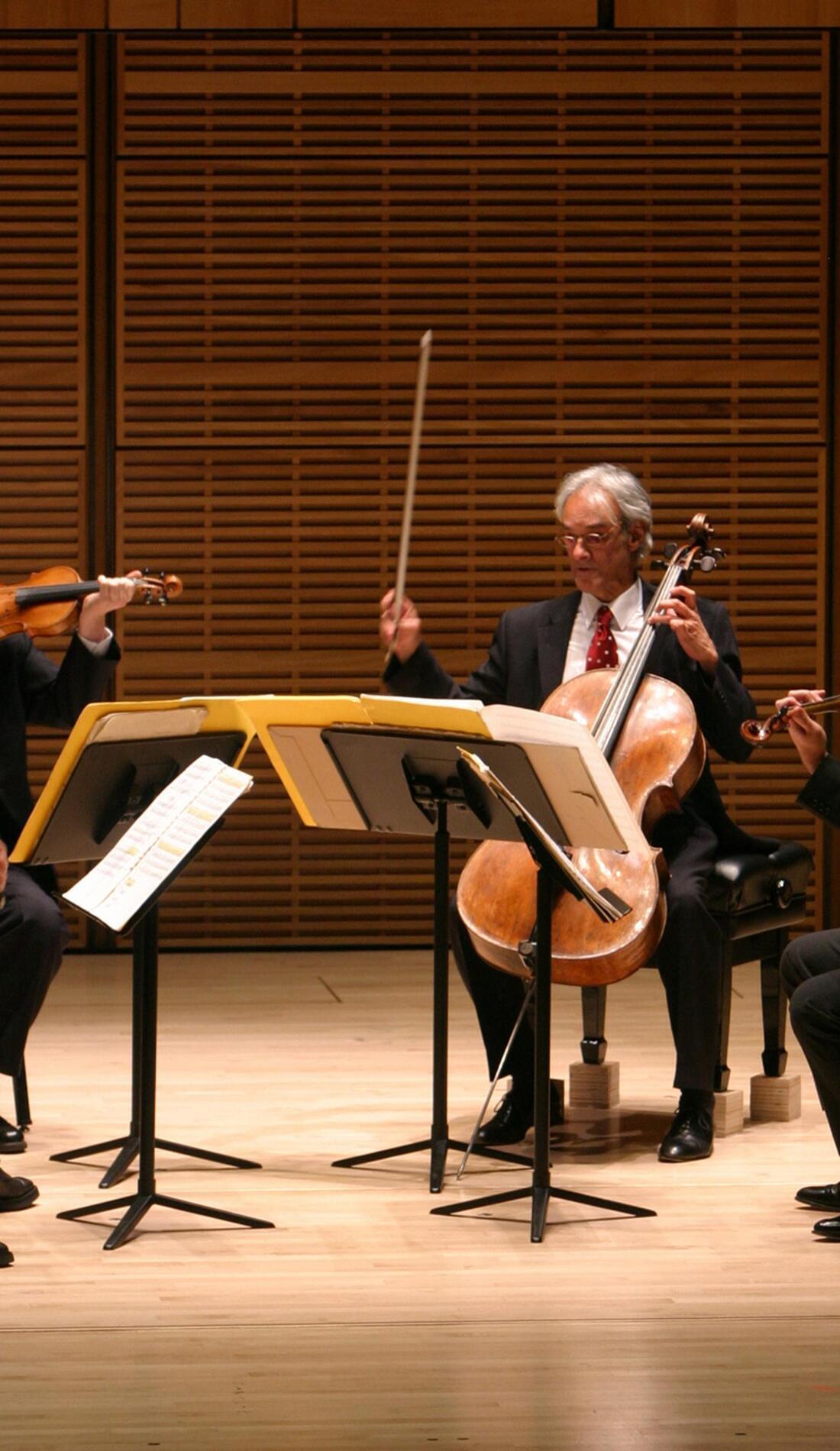 Arditti Quartet promotional image for upcoming events and ticket sales