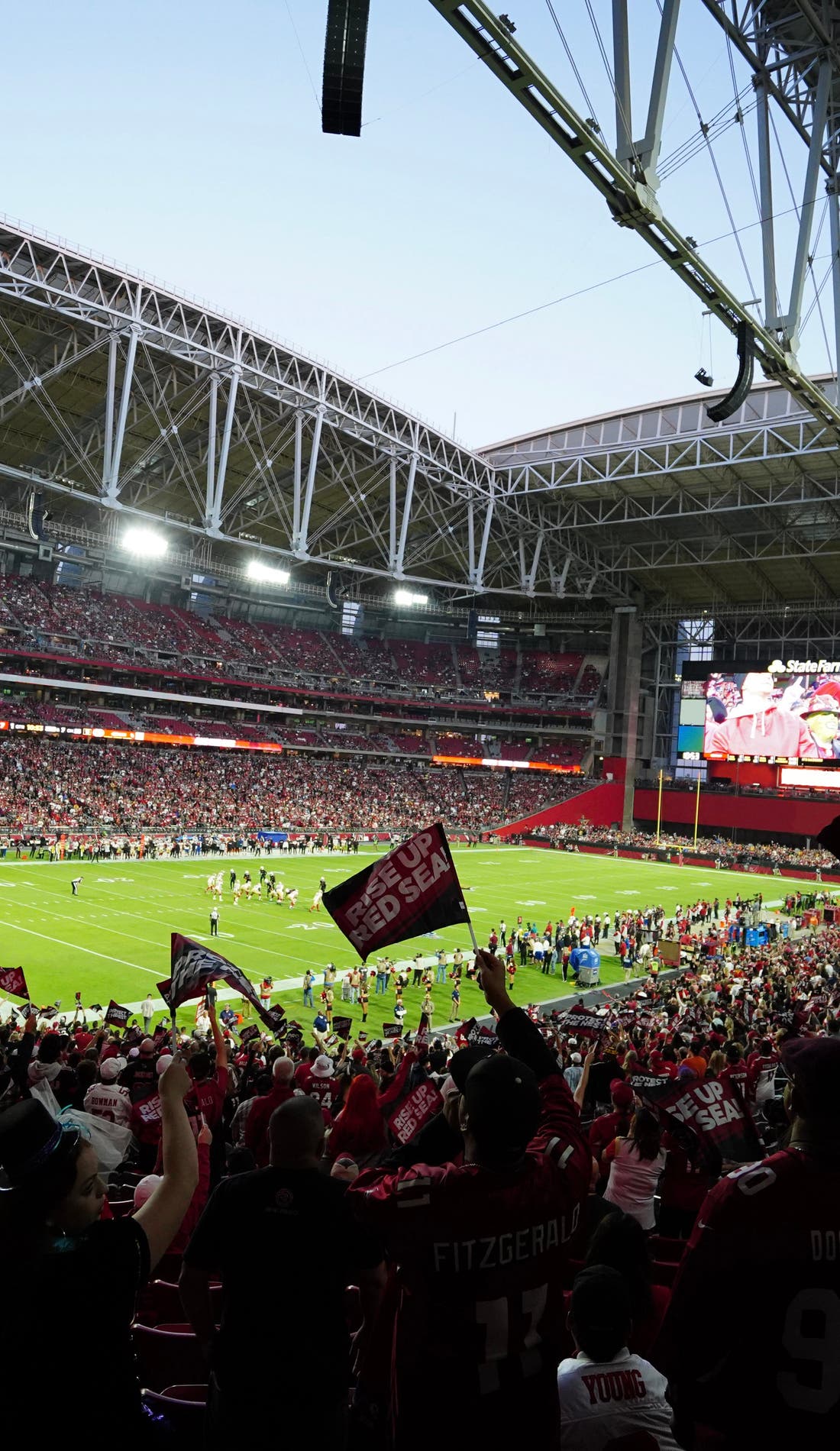 Arizona Cardinals Luxury Field Seating Priority Deposit promotional image for upcoming events and ticket sales