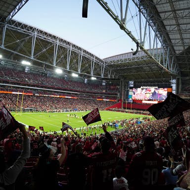 Promotional image of Arizona Cardinals Luxury Field Seating Priority Deposit