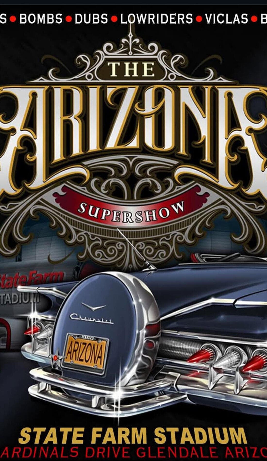 Arizona Super Show promotional image for upcoming events and ticket sales