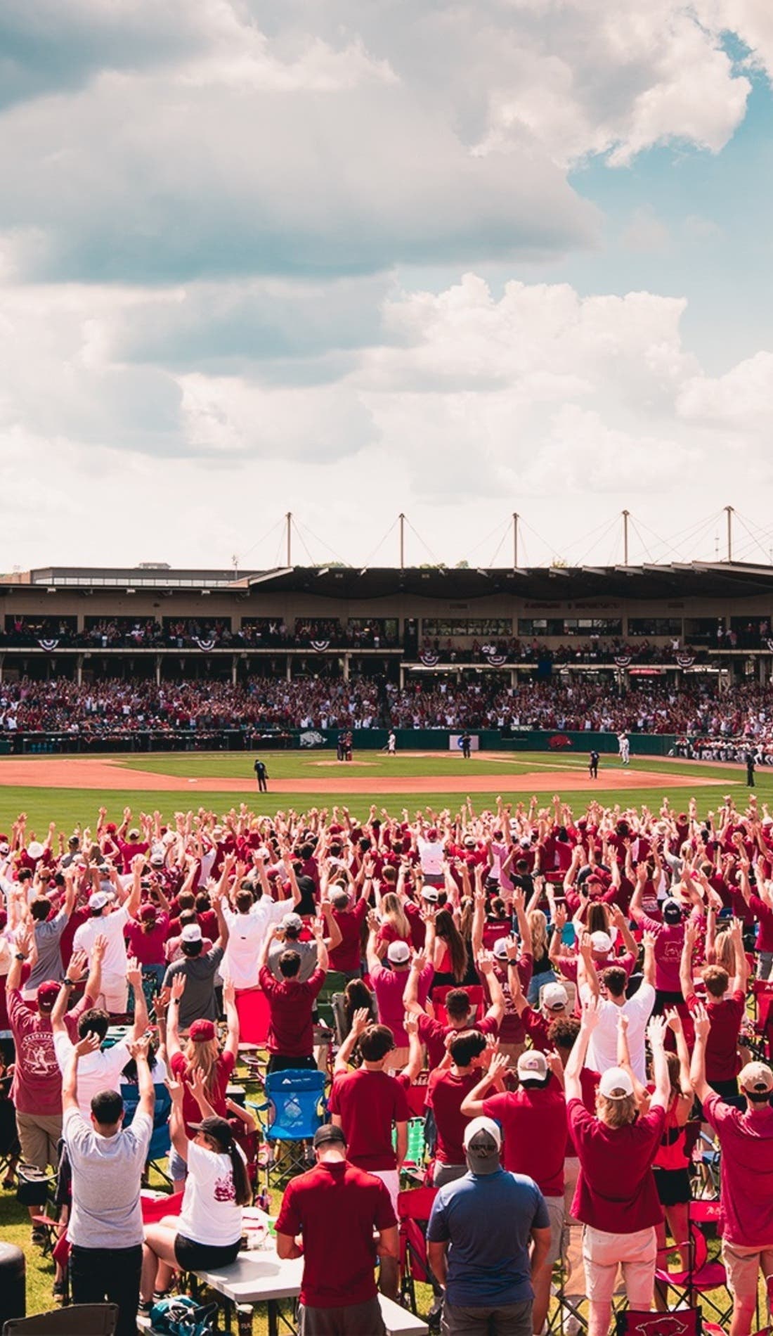 Arkansas Razorbacks Baseball promotional image for upcoming events and ticket sales