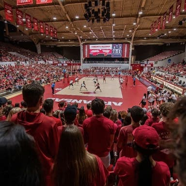 Promotional image of Arkansas Razorbacks Womens Volleyball