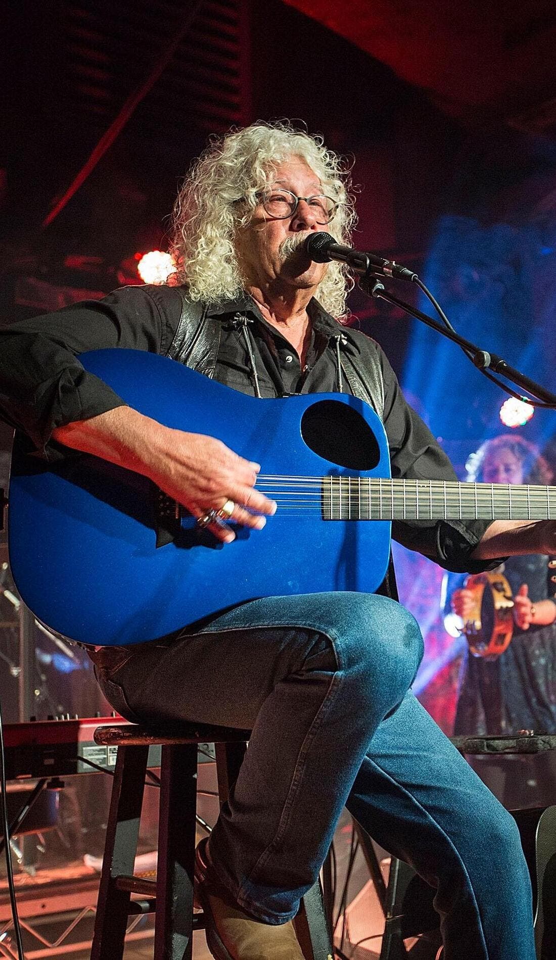 Arlo Guthrie promotional image for upcoming events and ticket sales
