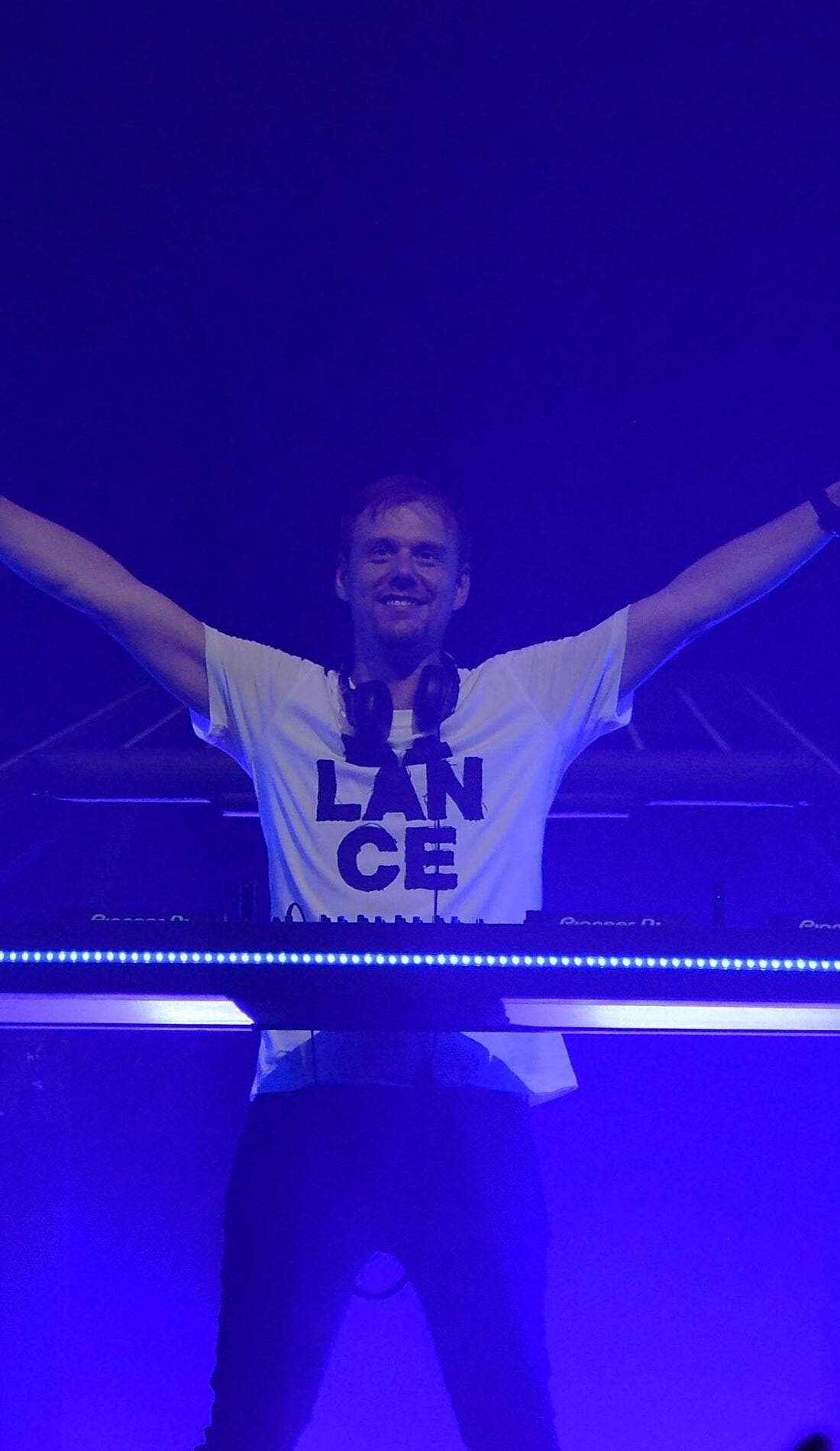 Armin van Buuren promotional image for upcoming events and ticket sales
