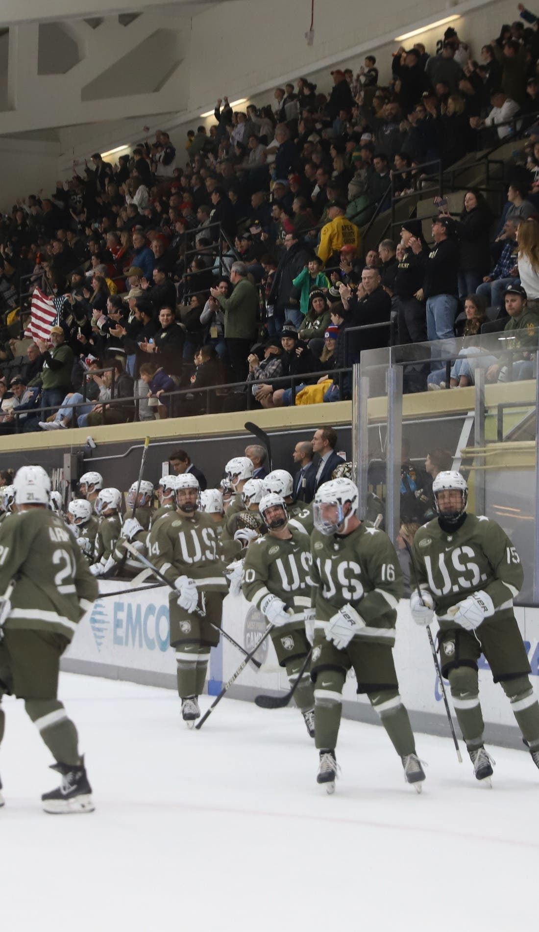 Army Black Knights Mens Hockey promotional image for upcoming events and ticket sales