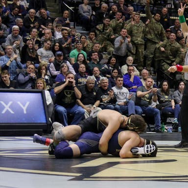 Promotional image of Army Black Knights Wrestling