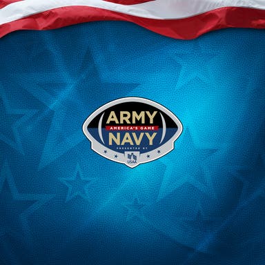 Promotional image of Army-Navy Football Game