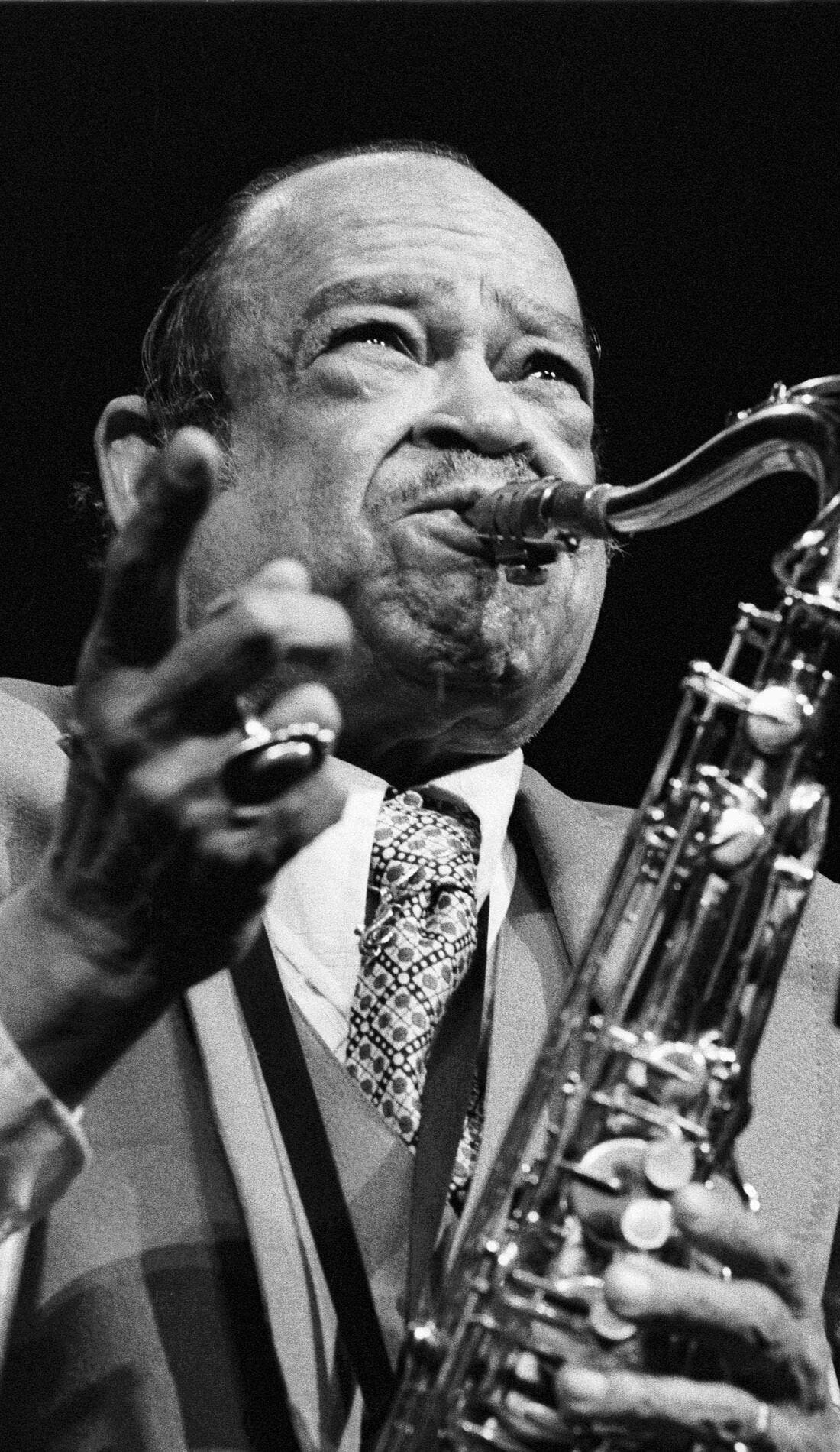 Arnett Cobb promotional image for upcoming events and ticket sales