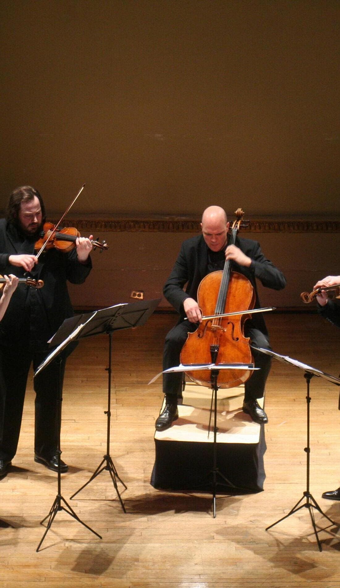 Artemis Quartet promotional image for upcoming events and ticket sales