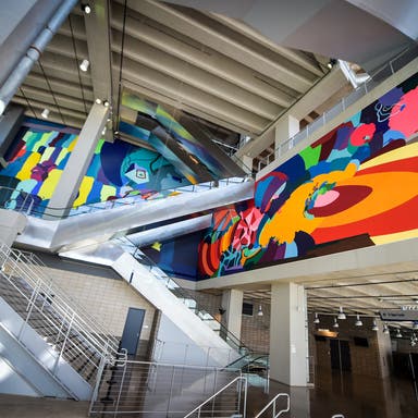 Promotional image of AT&T Stadium Art Tour