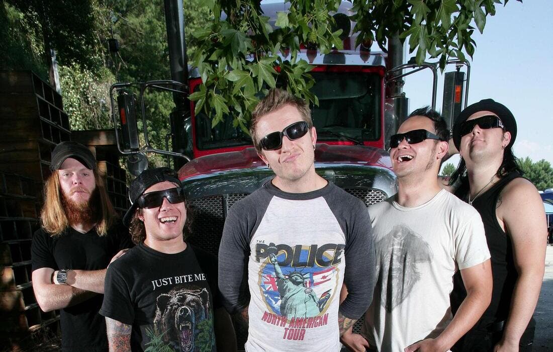 Promotional image for Atreyu with He Is Legend and Zero 9:36 tickets at Sunshine Theater on Nov 5, 2025