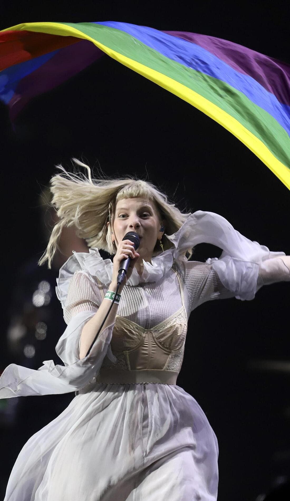 Aurora promotional image for upcoming events and ticket sales